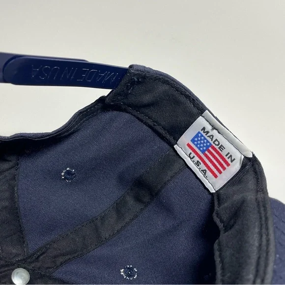 Engineered Garments New York Snapback Hat Embroidered Logo Made In USA - Picture 3 of 5